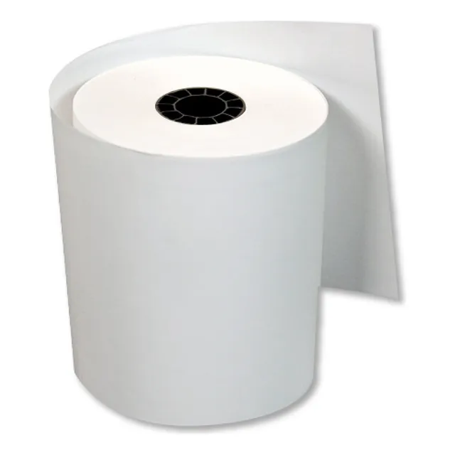 50 Rollos Papel Bond Para Impresora 76 X 70 Mm - 35 M