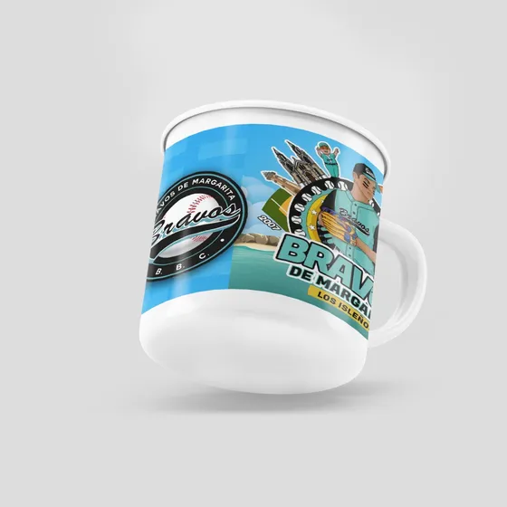 Tazas Personalizadas Sublimadas Estampadas Beisbol De Peltre