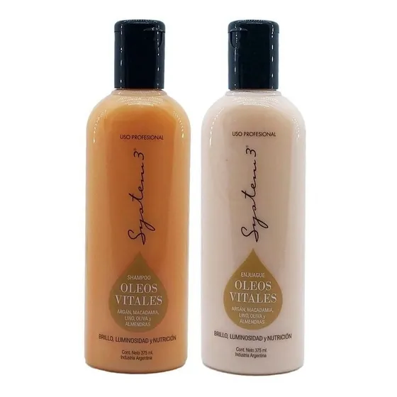 Kit Shampoo + Acondicionador System 3 Oleos Vitales