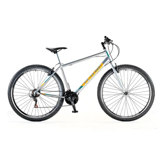 Bicicleta Mtb Urbana Futura Techno 29er Híbrida Acero Color Gris