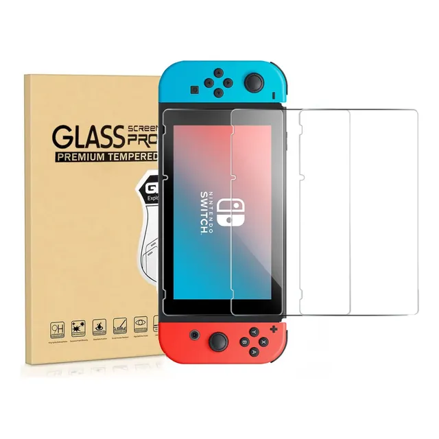 3 Pz Micas Cristal Templado Para Nintendo Switch/lite/oled