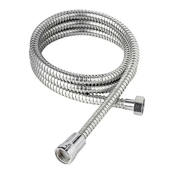 Flexible De Ducha Cromo Acero Inoxidable Stretto 1,5 Mts