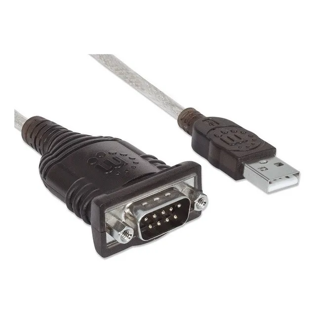 Convertidor Adaptador Serial A Usb Manhattan 45cm Db9 Com