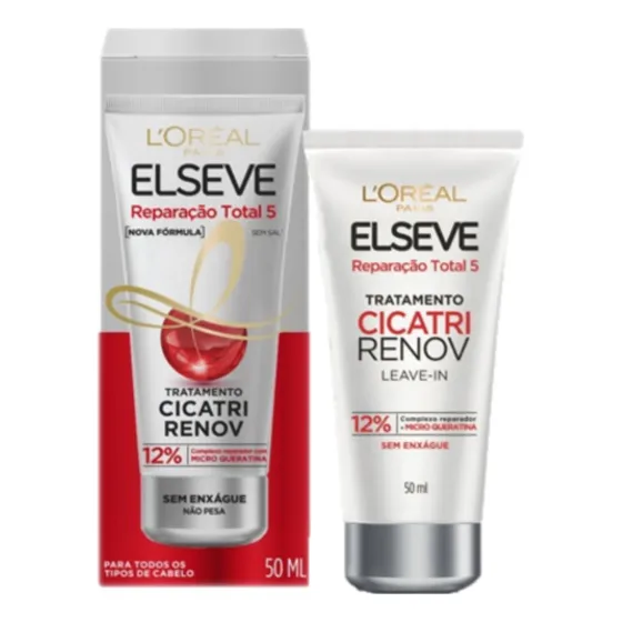 Elseve Leave in Tratamento Cicatri Renov Reparação Total 5