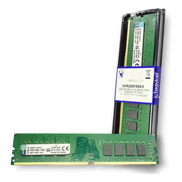 Memoria Ram Pc 8gb Ddr4 2666mhz Pc4-21300 Kingston Nuevas