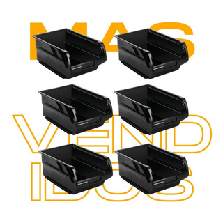 Kit 6 Gavetas Organizadoras Apilables Plástico 21x14x9.5 Cm Kit 6 Gavetas Organizadoras Apilables Plástico 21x14x9.5 Cm