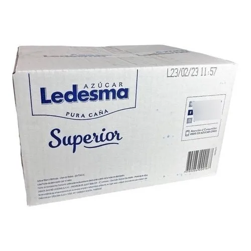 Oferta! Azucar Ledesma Superior 1500 Sobres 5g Extra Blanco