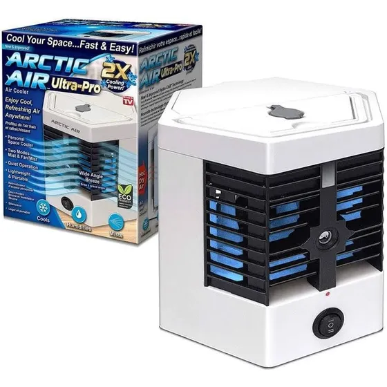 Mini Aire Acondicionado Portátil - Enfriar Al Instante Blanco