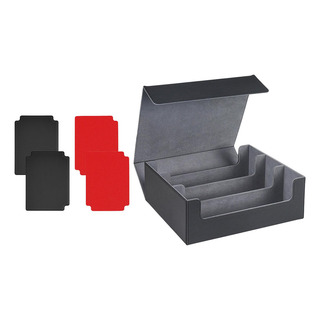 Jjj Estuche Para Tarjetero Gris Negro Divisores Rojos Negros Jjj Estuche Para Tarjetero Gris Negro Divisores Rojos Negros
