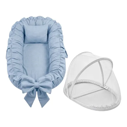 Baby Lounger Xzv Portable Co Sleeper 0-24 Months 100% Cotton