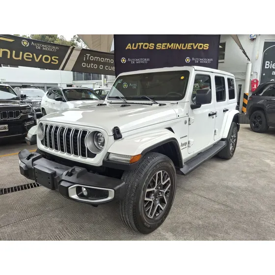 Jeep Wrangler 5p Unlimited Sahara L4/2.07/t Aut