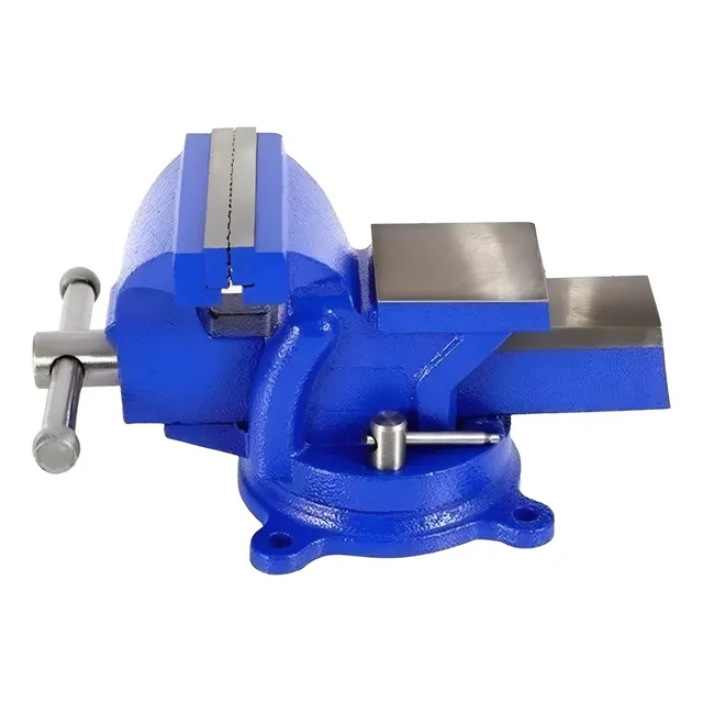 Morsa De Banco Power Giratoria 120mm 10mm Con Yunque