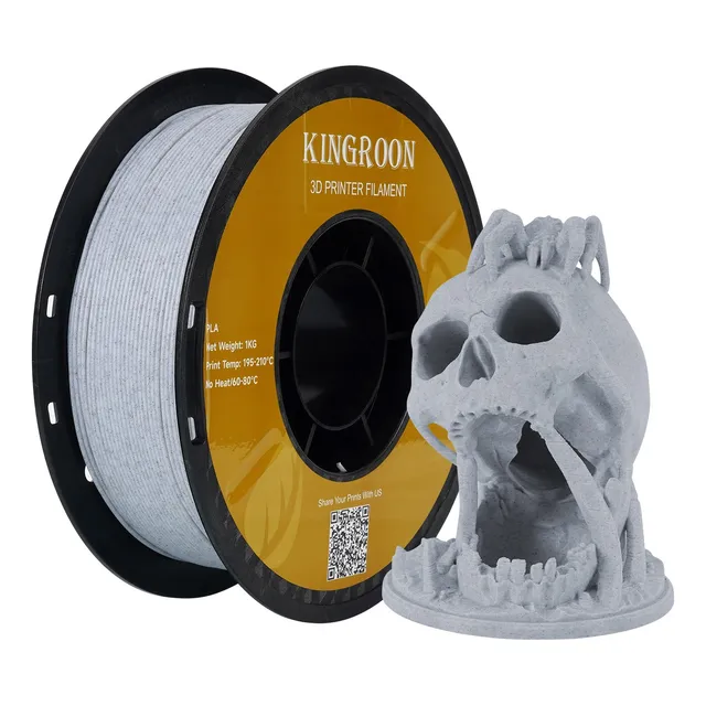 Kingroon Filamento De Mármol Pla De 1,75 Mm Impresora 3d