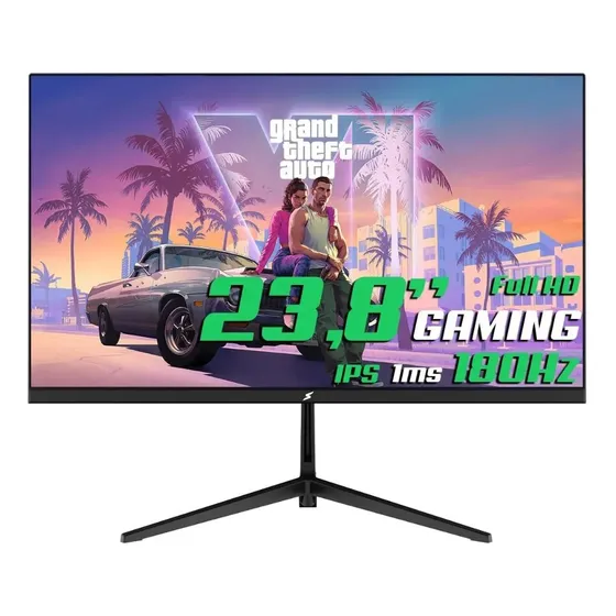 Monitor Gamer Superframe Precision 24 Ips 180hz Preto