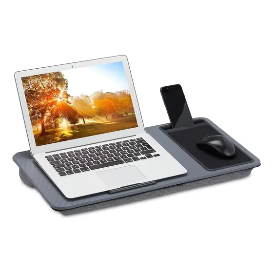 Soporte Base Mesa Notebook Tablet Cama Portatil Acolchado
