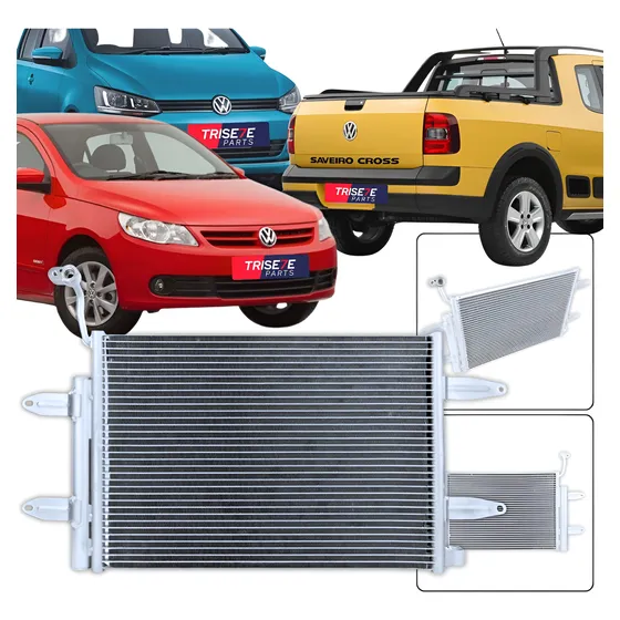Condensador Do Ar Vw Polo Fox Gol G5 G6 G7 Voyage Saveiro