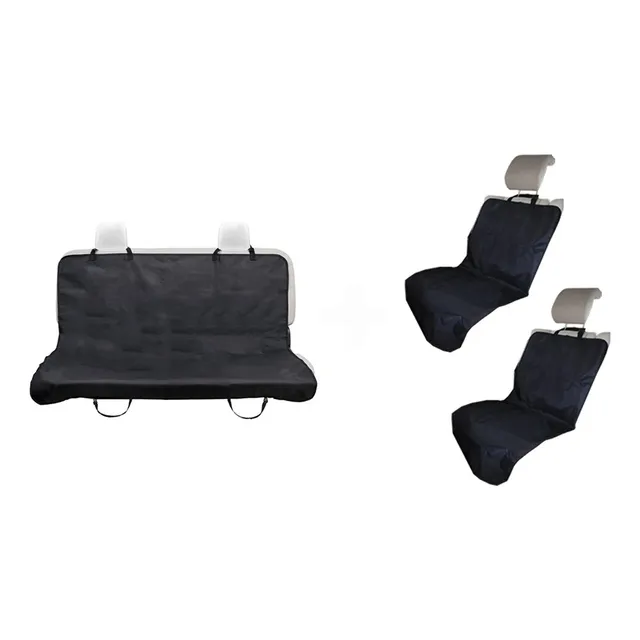Combo 3 Forros Sillas Carro Perro Protector Auto Mascotas