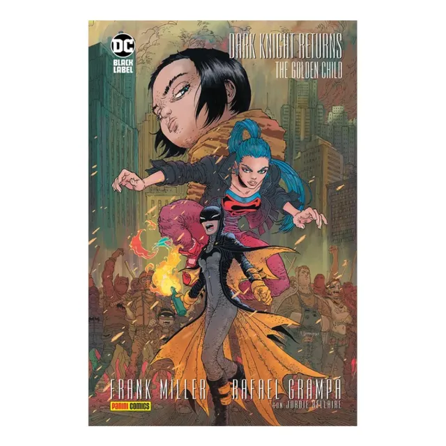 Batman The Dark Knight Returns: Golden Child, De Frank Miller, Rafael Grampa, Jordie Bellaire. Batman Editorial Dc Comic, Tapa Blanda En Español