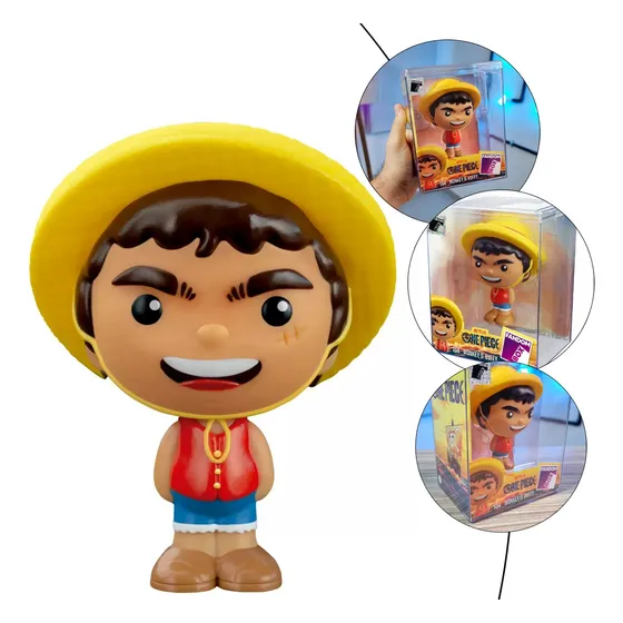 Monkey D Luffy One Piece Boneco Colecionável Fandom Original