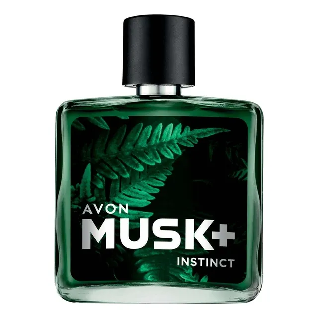 Perfume Musk Instinct Avon Spray 75 Ml + Bolsa De Regalo