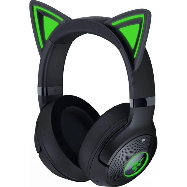 Audífonos Razer Kraken Kitty V2 Bt Rgb Negro - Open Box Negro
