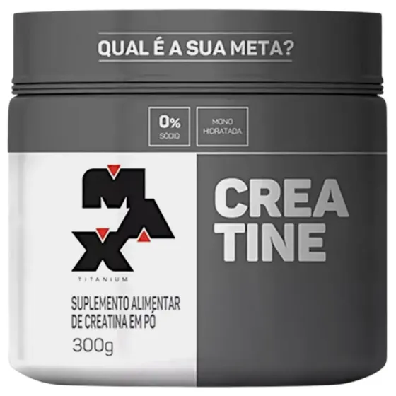 Creatina Monohidratada Pura 300g Suplemento Alimentar Sem Sabor
