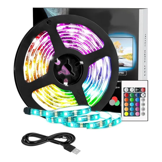 Cinta 2m Led Usb Para Decoracion De Televisor O Habitaciones