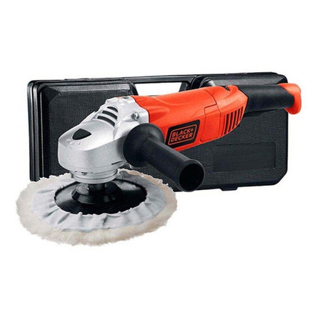 Politriz Angular 7 Black Decker Potência 1300w Com Maleta De Ferramentas Boné De Polimento Disco De Borracha Empunhadura Lateral E Chave De Aperto Modelo Wp1500k Politriz Angular 7 Black Decker Potência 1300w Com Maleta De Ferramentas Boné De Polimento Disco De Borracha Empunhadura Lateral E Chave De Aperto Modelo Wp1500k
