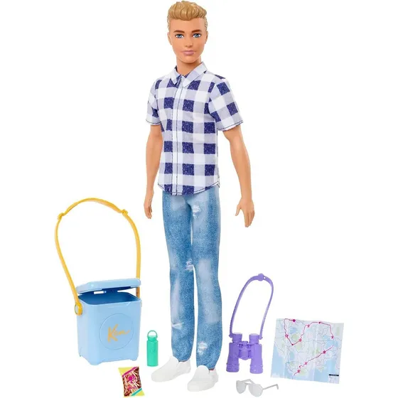 Ken Muñeca Barbie De Juguete Articulado Con Accesorios Nuevo