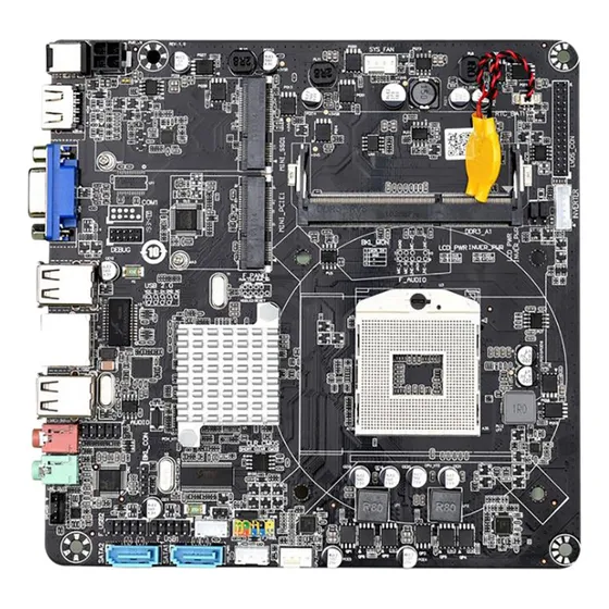 Placa-mãe Do Pc De Mesa Hm55b Pga988 Placa-mãe Ddr3 Ii Itx