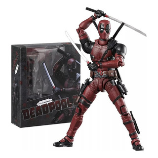 A Shf Deadpool 2 Figura De Ação Em Pvc, Modelo De Brinquedo A Shf Deadpool 2 Figura De Ação Em Pvc, Modelo De Brinquedo