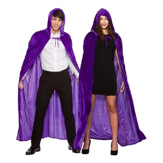 Capa Violeta Raven Jovenes Titanes Bruja Disfraz 130cm Capa Violeta Raven Jovenes Titanes Bruja Disfraz 130cm