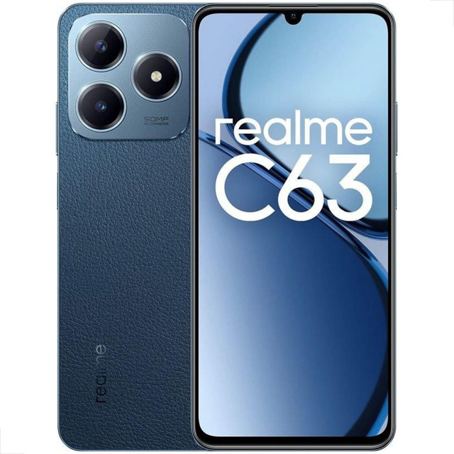 Smartphone Realme C63 Dual Sim 128 Gb Azul 6 Gb Ram Smartphone Realme C63 Dual Sim 128 Gb Azul 6 Gb Ram