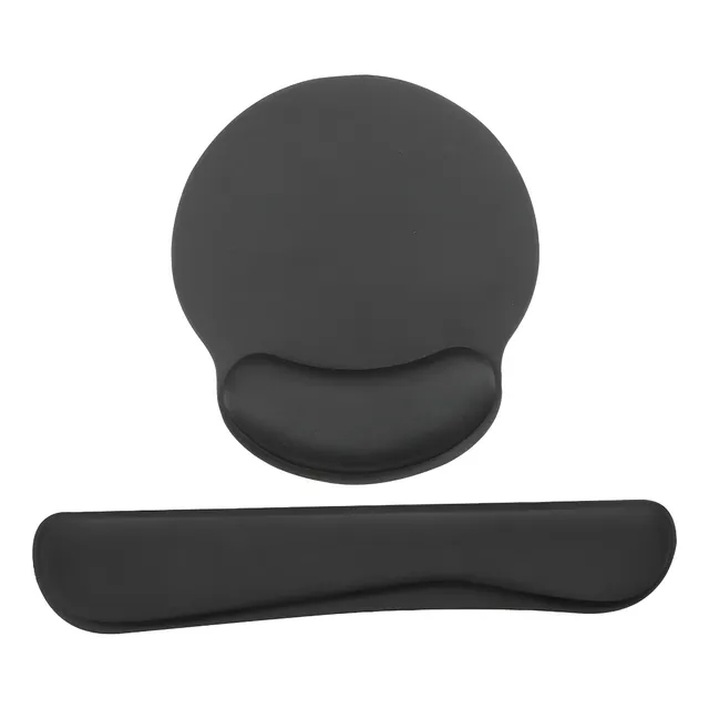 Set De Reposamuñecas Para Teclado Y Ratón De Espuma Viscoelá
