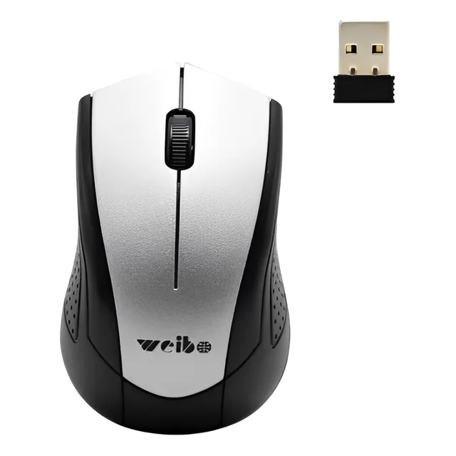 Mouse Inalámbrico Wb 2820 Color Gris