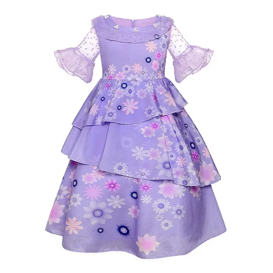 Disfraz Vestido Isabela - Película Encanto Disney