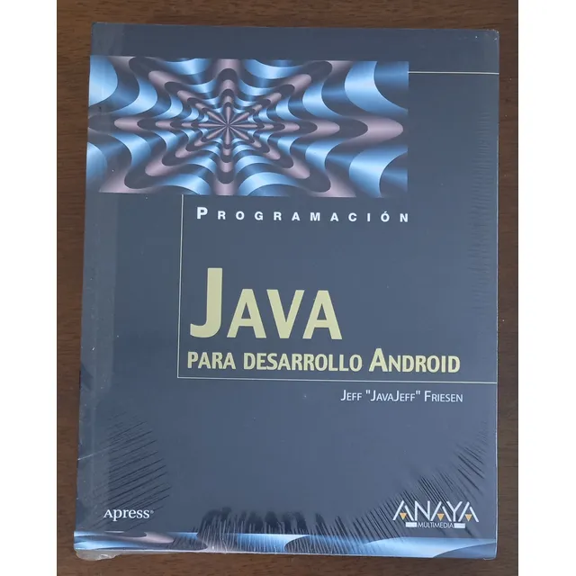Libro Programación Java Para Desarrollo Android Jeff Friesen