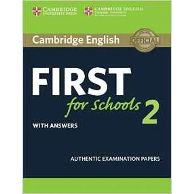 Cambridge English First For Schools 2 - St`s W/key *rev 2015