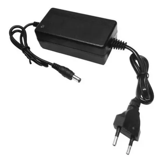 Fonte Chaveada 12v Volt 5a Amper Real Plug P4 Bivolt + Led