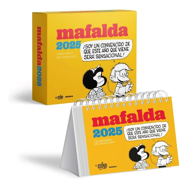 Calendario Mafalda 2025 De Coleccion Un Dia A La Vista