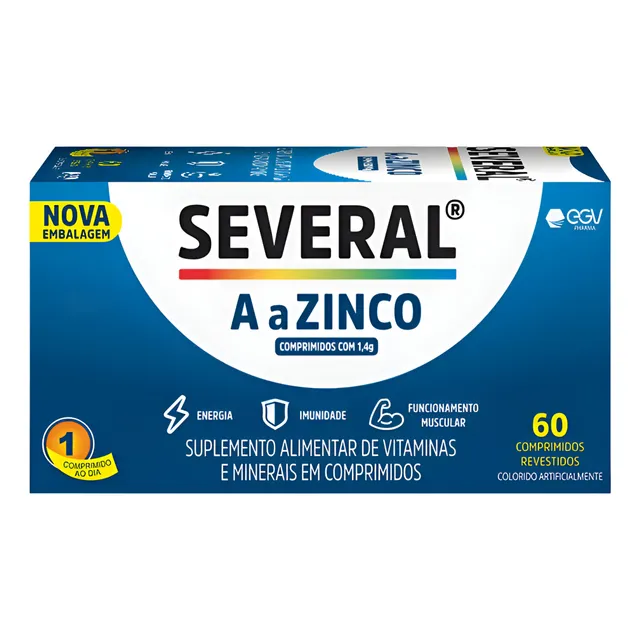 Multivitamínico - Pote 60 Cápsulas Several Sabor Sem Sabor