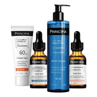 Principia Principia Kit Primeira Rotina Avançada C/ Gl-02 + Nc-10 + Ah-2 + Ps-01P