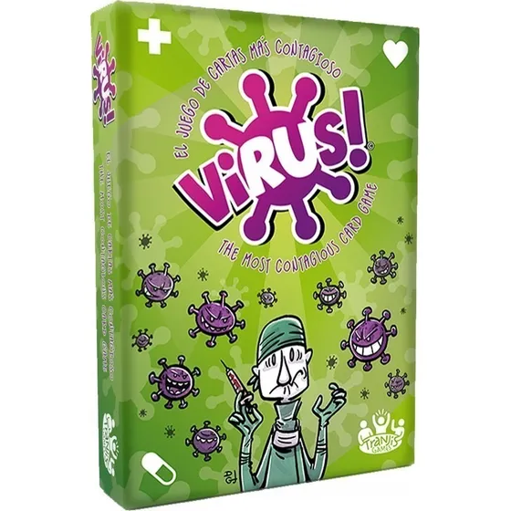 Virus Juego De Mesa Cartas Original El Dragon Azul