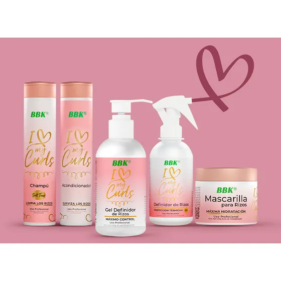 Kit De Rizos I Love My Curls De Bbk