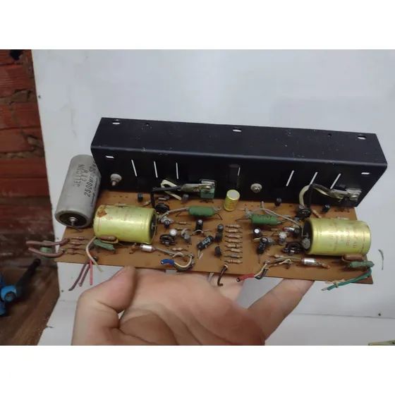 Placa Amplificador  Cce Crown Musical Center 162, Sem Teste!