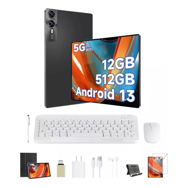 Tablets 11.6'' 512gb+12gb Ram Android 13  S12-a  Con Teclado