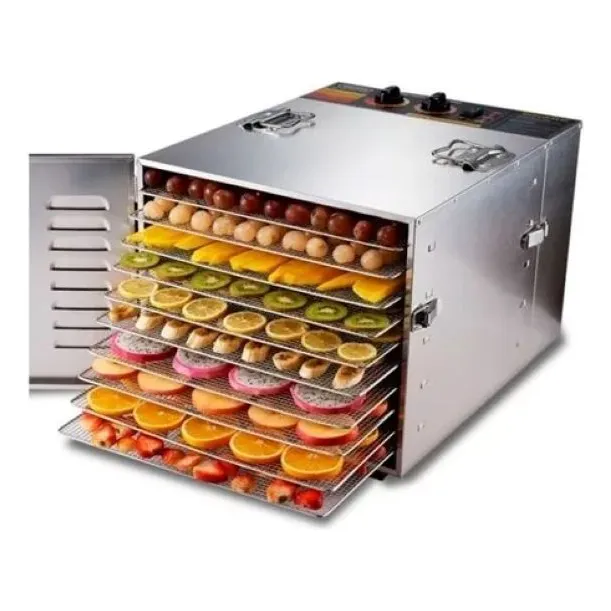 Deshidratador De Alimentos 1000w / 10 Bandejas / Demet