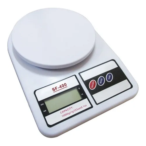 Balança De Cozinha Digital Electronic Sf-400 Pesa Até 10kg