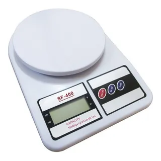 Balança De Cozinha Digital Electronic Sf-400 Pesa Até 10kg Balança De Cozinha Digital Electronic Sf-400 Pesa Até 10kg