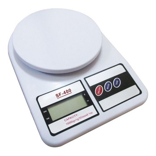 Balança De Cozinha Digital Electronic Sf-400 Pesa Até 10kg Balança De Cozinha Digital Electronic Sf-400 Pesa Até 10kg